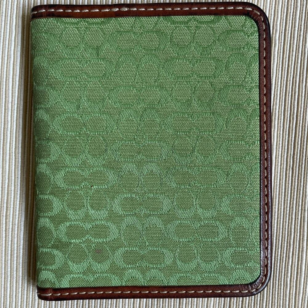 Rare Y2K Coach Signature Green Soho Buckle Tote Bag | 4-Pc Collector Set Micro C - Picture 6 of 14